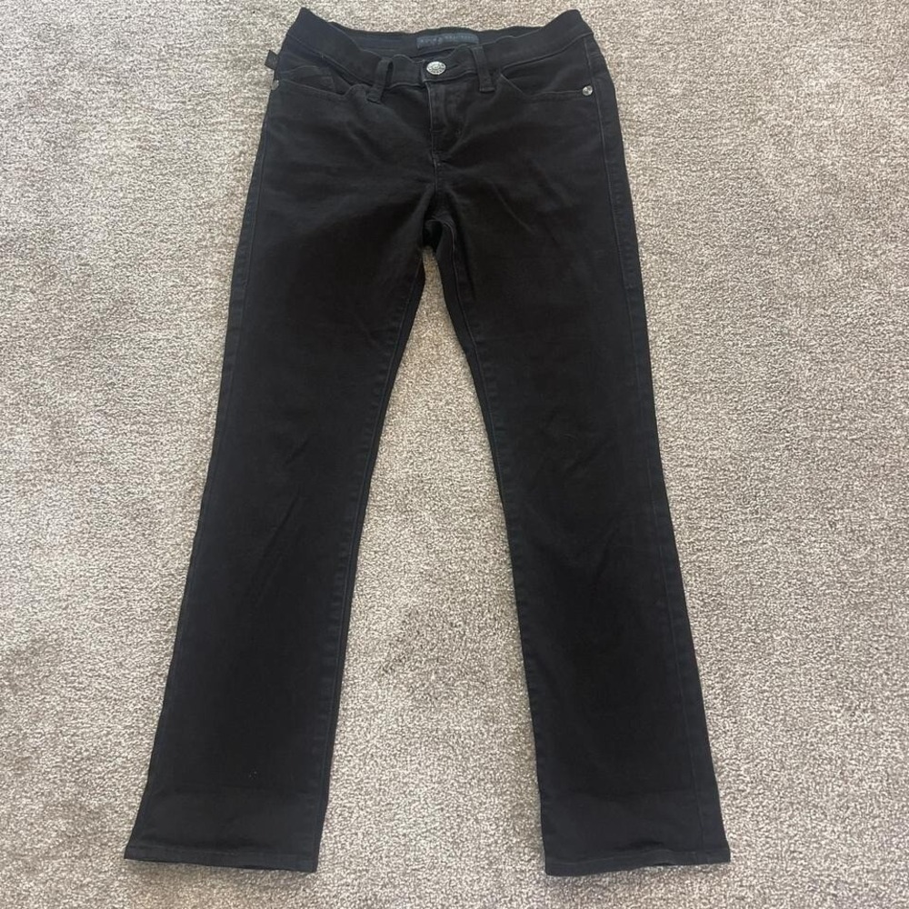 Rock & Republic Kendall Black Jeans Women's Size 4 Slim Fit Denim